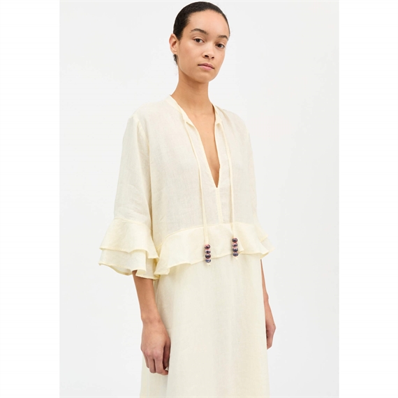 Skall Studio Frigga Kjole, Buttermilk 